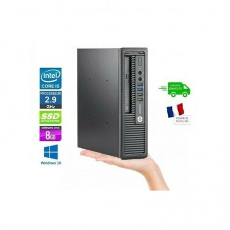 HP EliteDesk 800 G1 - SSD - W10 Core I5-4570S 2.9GHz