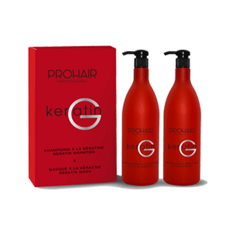 ProHair Coffret Keratin G shampoing et masque 1l