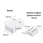 MAGIC ELEK – Câble électrique ultra-plat 3 lignes 230V / 16A – Fil électrique invisible – Image 4