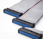 Câble ruban plat IDE 40 broches 18 pouces ATA 100/133 avec 3 connecteurs IDE 40 – Image 2