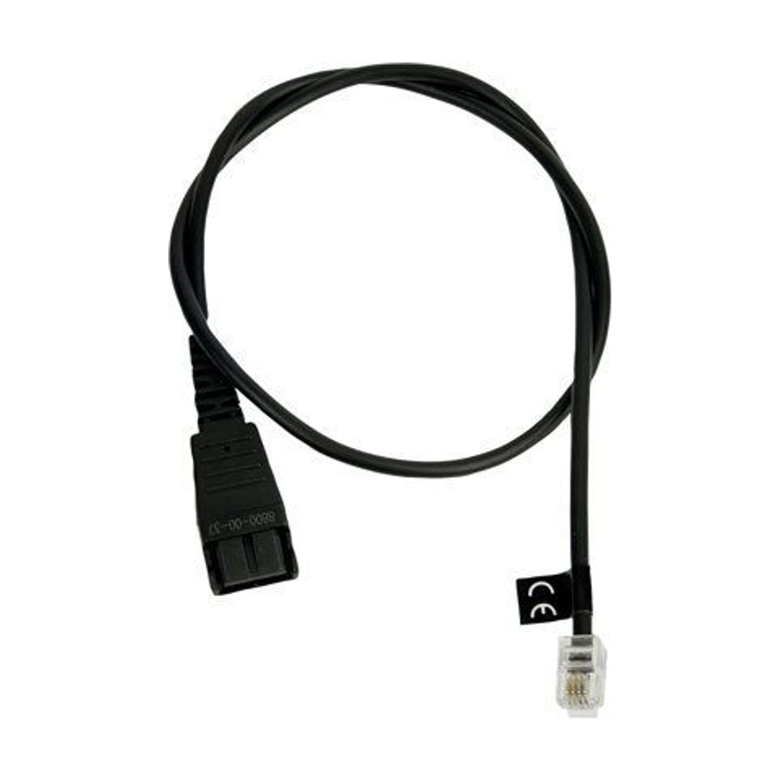 Jabra Quick Disconnect (QD) to Modular RJ Extension Cord for Cisco IP Phones 8800-00-37 - Office Furniture | Office Desks | Office Chairs | Ergonomics | Supplies | Waterford | Cork